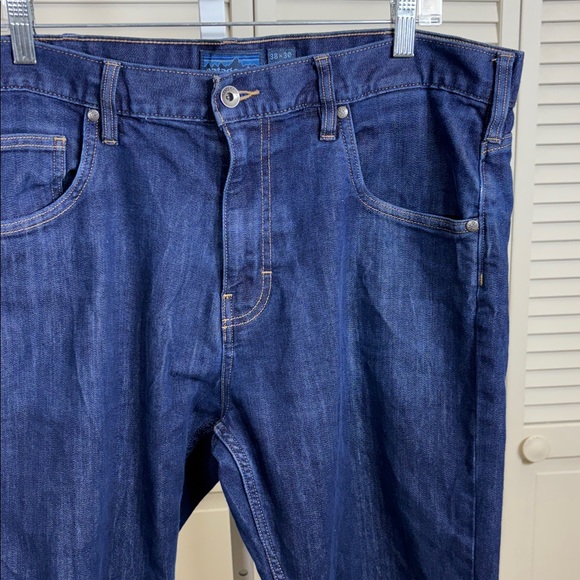 Patagonia Men's Performance Straight Fit Jeans Organic Cotton Size 38 - Picture 4 of 11